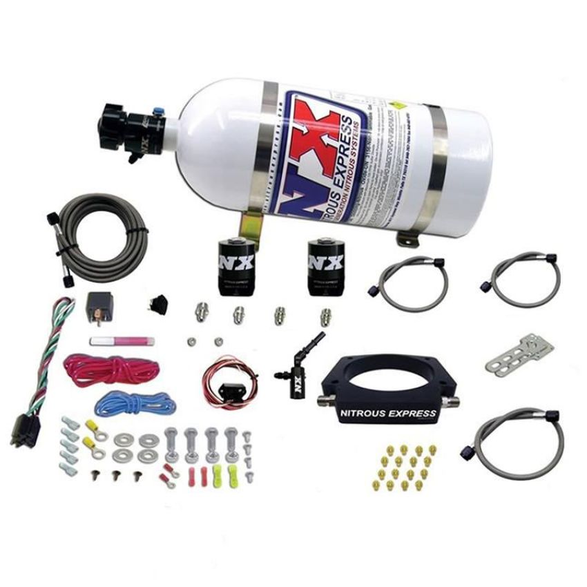 Nitrous Express 20938-10 LT1 NITROUS PLATE SYSTEM (50-300HP) W/ 10LB BOTTLE