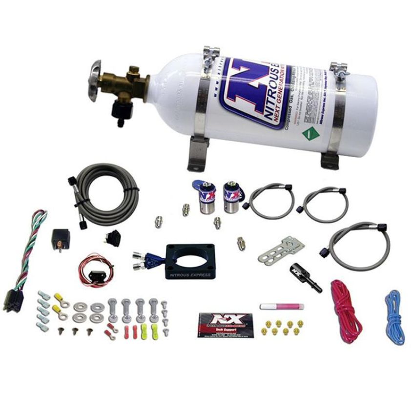 Nitrous Express 20941-05 DODGE DART 1.4L Turbo PLATE SYSTEM (35-100HP) WITH 5LB BOTTLE