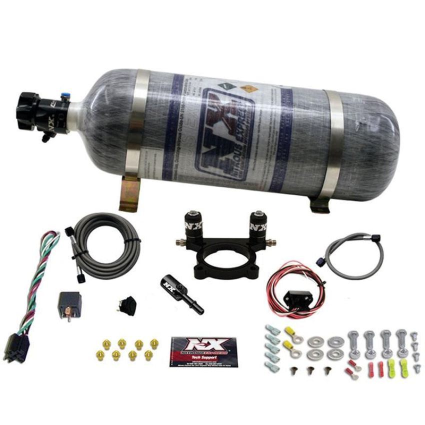 Nitrous Express 20942-12 DODGE DART 2.0L PLATE SYSTEM (35-100HP) WITH COMPOSITE BOTTLE