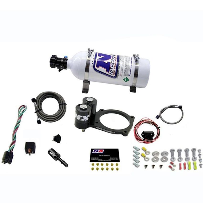 Nitrous Express 20943-05 Dodge Hellcat Nitrous Plate System w/ 5lb bottle