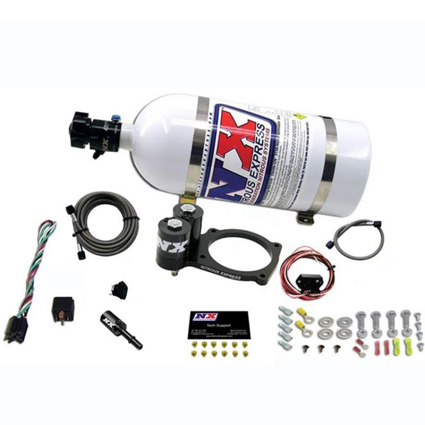 Nitrous Express 20943-10 Dodge Hellcat Nitrous Plate System w/ 10lb bottle