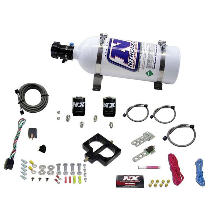 Nitrous Express 20945-05 DODGE TBI PLATE SYSTEM (MAGNUM ENGINE) W/ 5LB BOTTLE