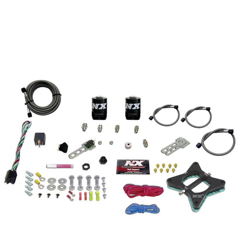 Nitrous Express 20946-00 4.6L 2 VALVE PLATE SYSTEM (50-150HP) 200-300HP JETTING AVAILABLE LESS BOTTLE