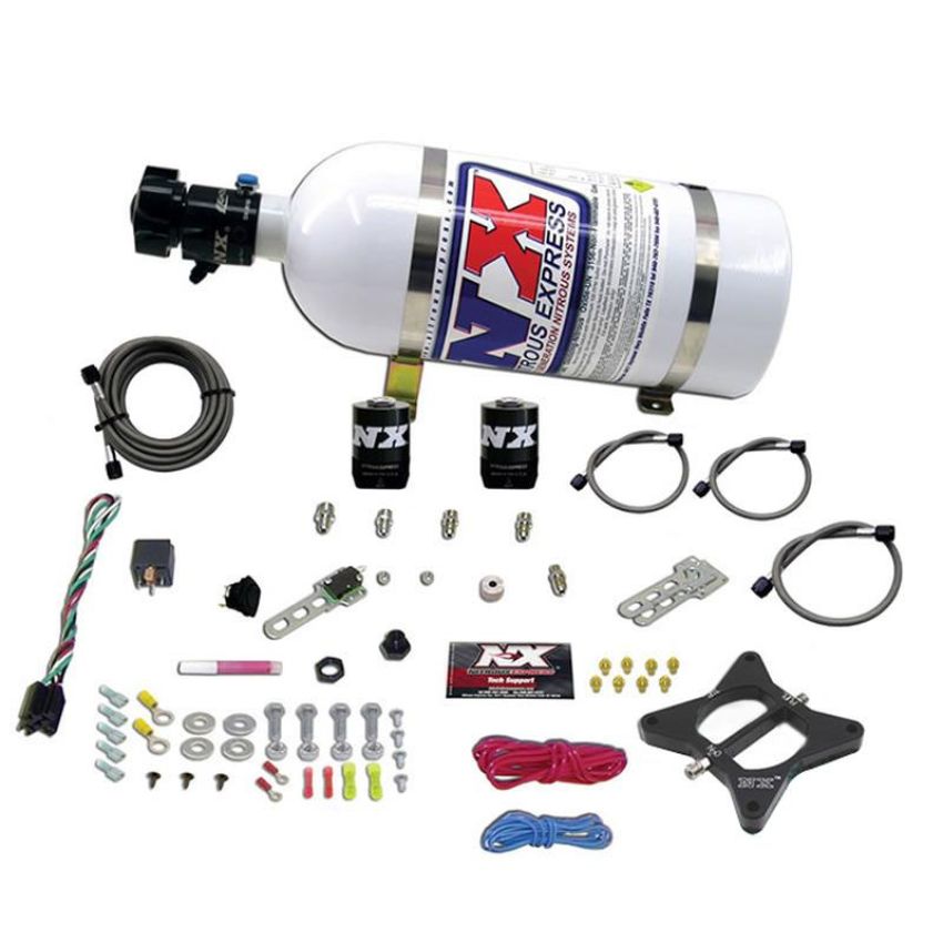 Nitrous Express 20946-10 4.6L 2 VALVE PLATE SYSTEM WITH 10LB BOTTLE