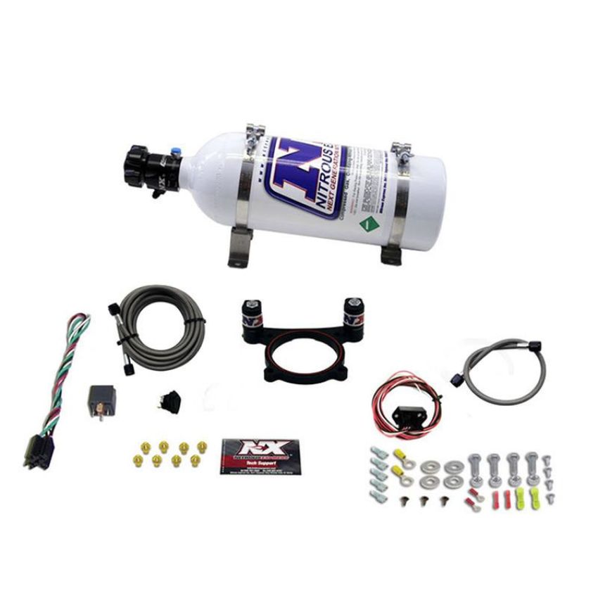 Nitrous Express 20948-05 5.0L Coyote and 7.3L Godzilla Plate System(50-200HP) WITH 5LB BOTTLE