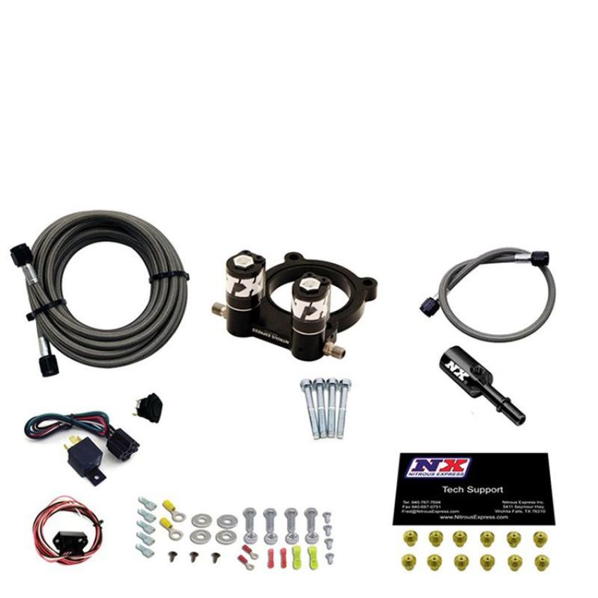 Nitrous Express 20954-00 FORD 4 CYL NITROUS PLATE SYSTEM-2.3L ECOBOOST W/ NO BOTTLE