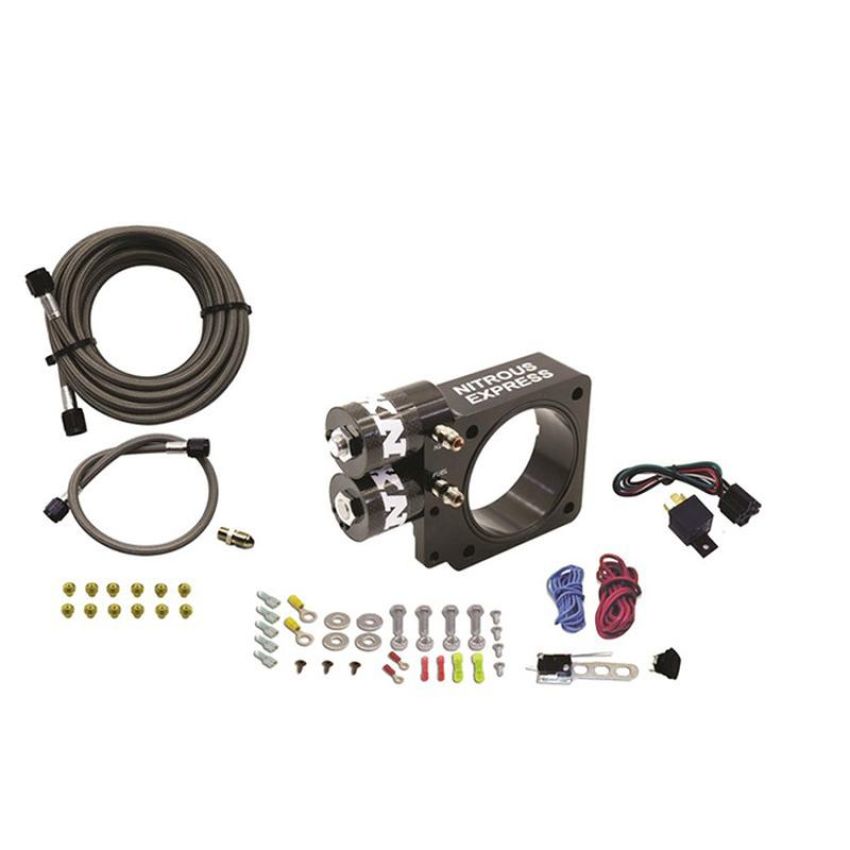 Nitrous Express 20955-00 5.0L Ford Pushrod Style Engine Nitrous Plate System No Bottle