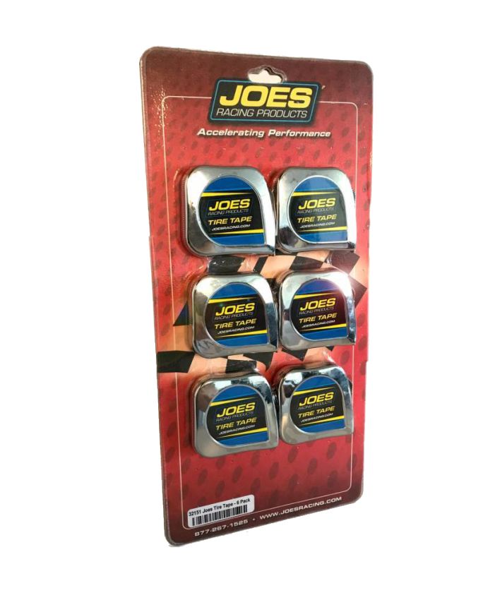 JOES RACING PRODUCTS JOE32151 Tire Tape Measure 6pk 1/4in Wide