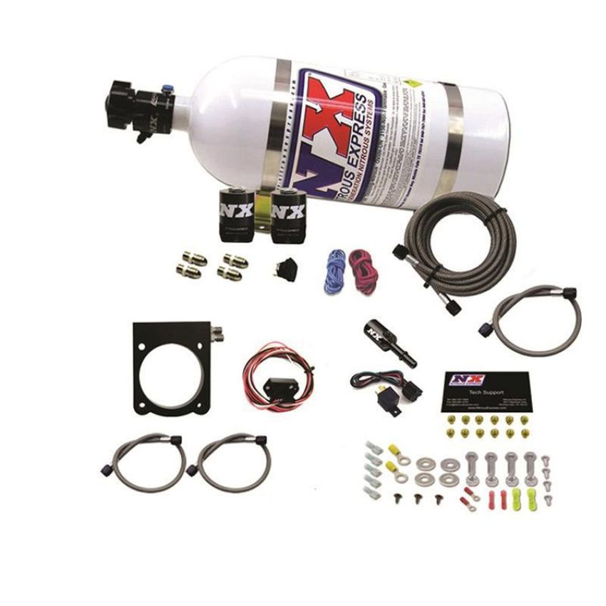 Nitrous Express 20971-10 3.6L V6 DODGE PLATE SYSTEM (50-200HP) W/ 10 LB BOTTLE