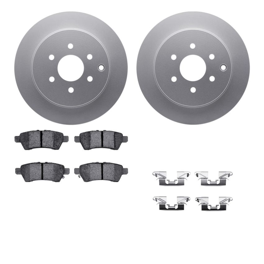 Dynamic Friction 4512-67135 Rotor Kit