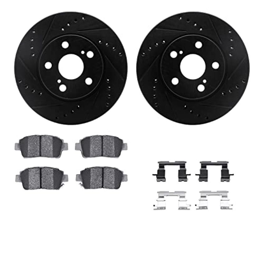 Dynamic Friction 8512-76125 Rotor Kit