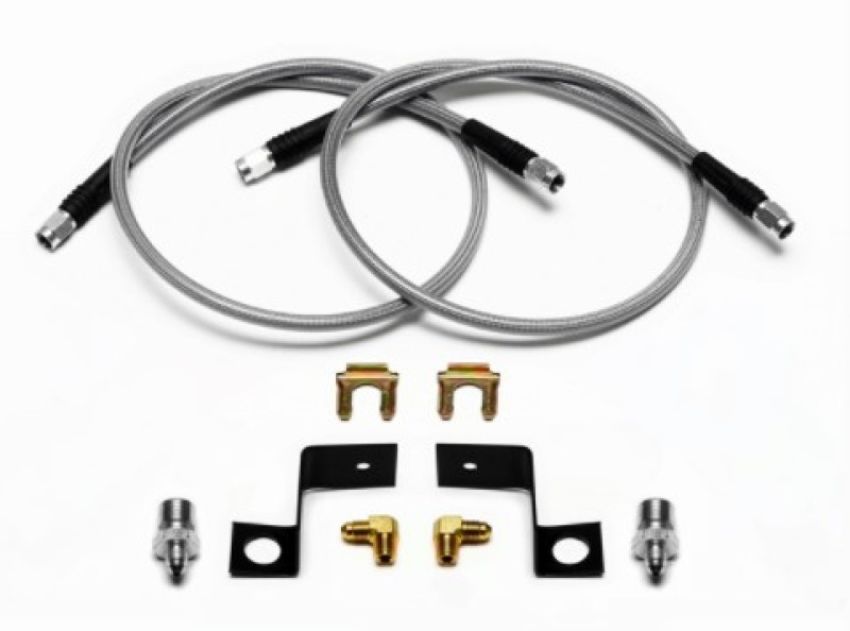 Wilwood 220-14112 Flexline Kit 30 inch -3 M10-1.0 IF 1/8 NPT 90 Degree