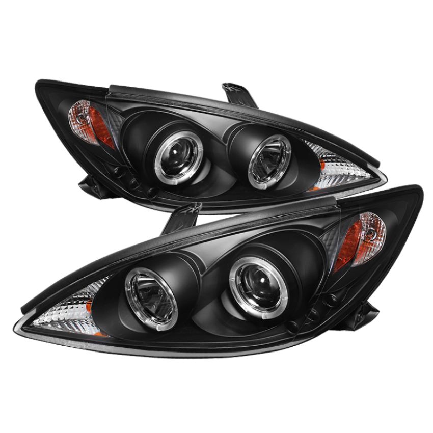 SPYDER 5064301 Projector Headlights - LED Halo - Black