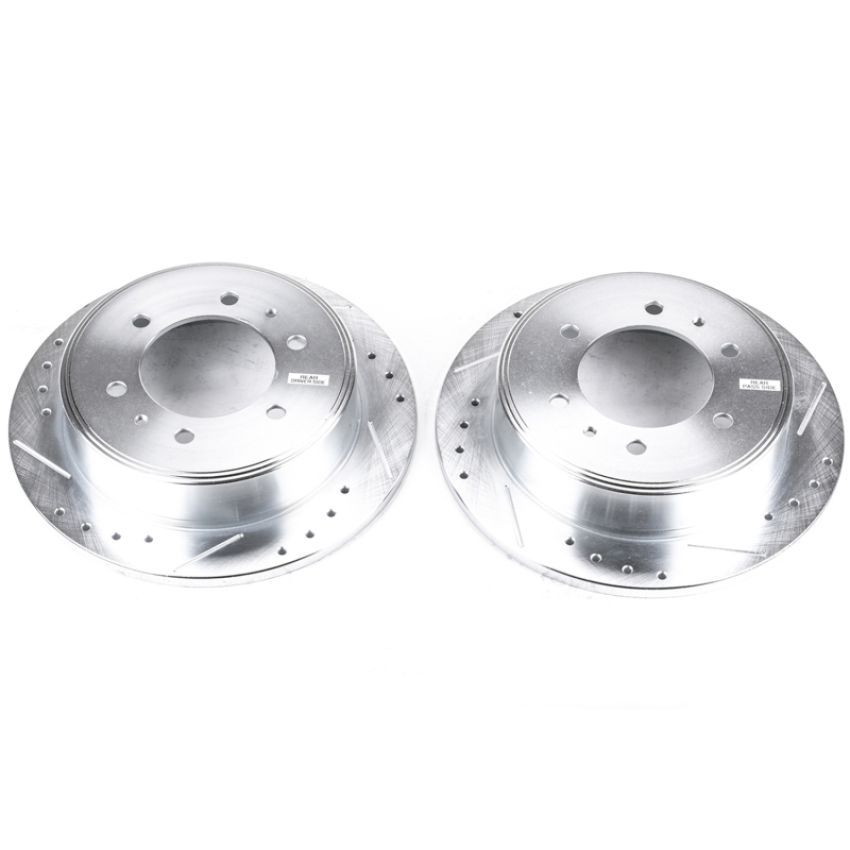 PowerStop AR8770XPR PowerStop Evolution Performance Drilled, Slotted & Plated Brake Rotor Pair