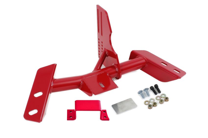 BMR Suspension TCC015R BMR 84-92 3rd Gen F-Body Torque Arm Relocation Crossmember T5 - Red