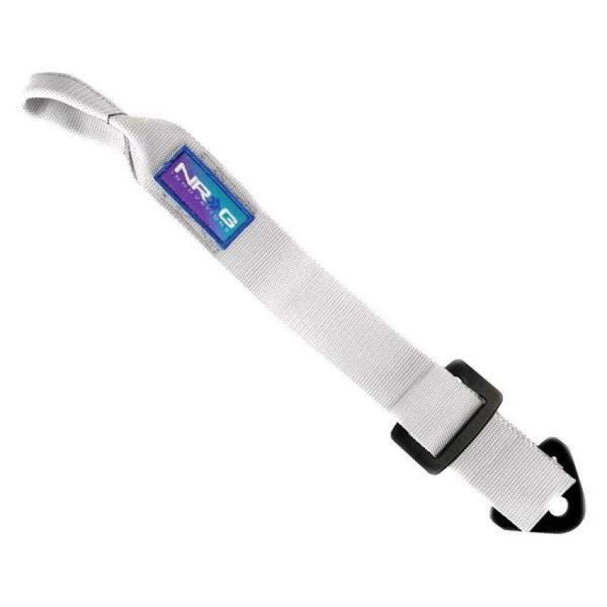 NRG TOW-10GY Universal Tow Strap 24in Adjustable - Grey