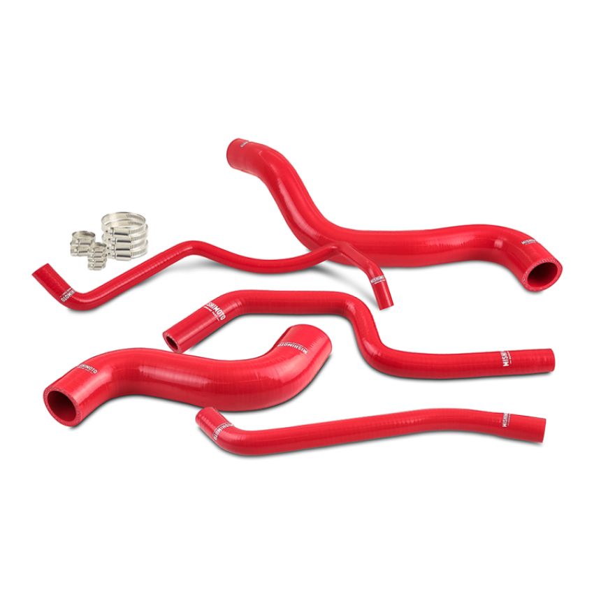 Mishimoto MMHOSE-GRC-23RD 2023+ Toyota GR Corolla Silicone Hose Kit Red