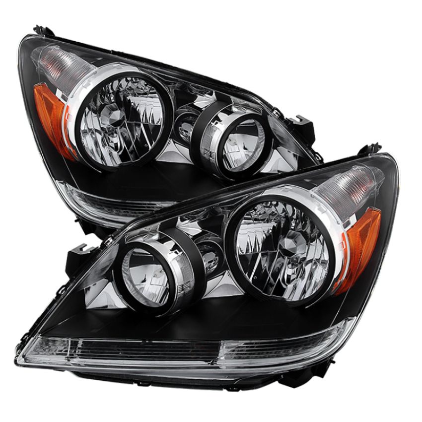 SPYDER 9023859 Xtunehonda Odyssey 05-07 Crystal Headlights Chrome HD-JH-HODY05-AM-C