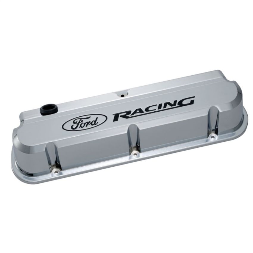 FORD FRD302-139 Slant Edge Valve Cover Set w/Ford Racing Logo