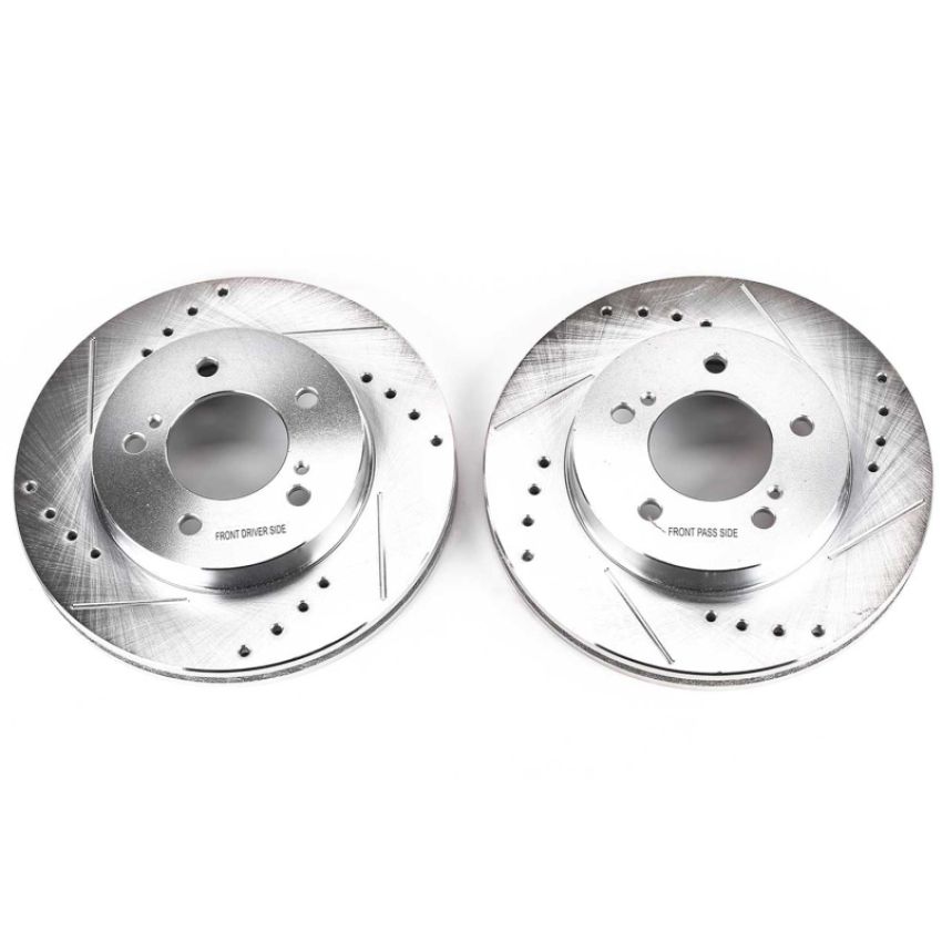 PowerStop AR8532XPR PowerStop Evolution Performance Drilled, Slotted & Plated Brake Rotor Pair