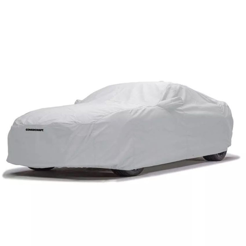 Covercraft C27AC American Car Extra Large Custom 5-Layer Softback All Climate Car Cover - Gray