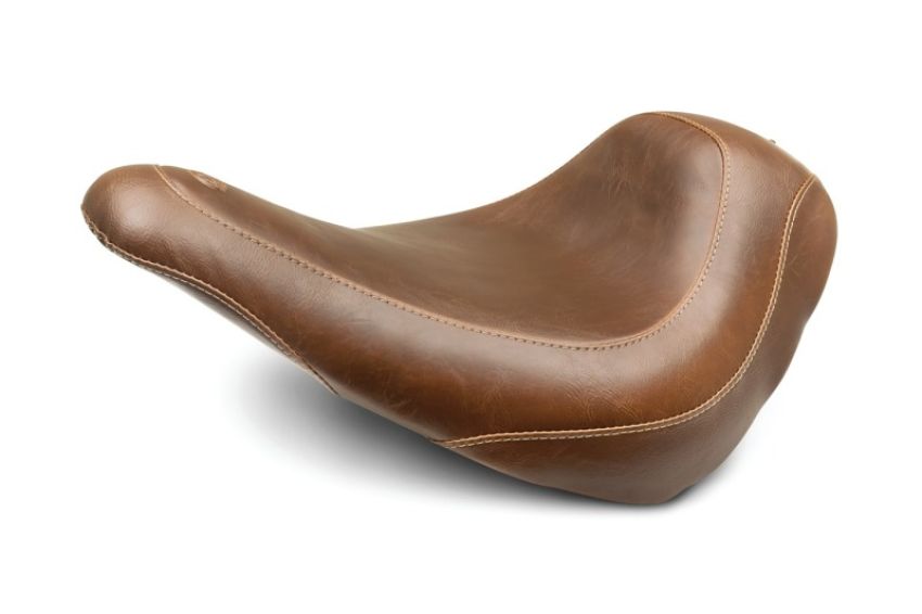Mustang Motorcycle 83038 Mustang 18-21 Harley Low Rider, Sport Glide Wide Tripper Solo Seat - Brown