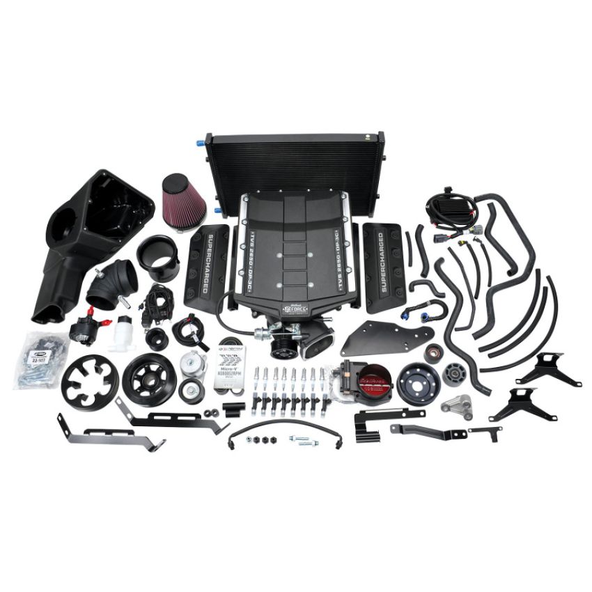 Edelbrock 153880 Supercharger Stage II 18-19 Ford Mustang R2650 Gen 3 DI/PI 5.0L Coyote w/o Tuner