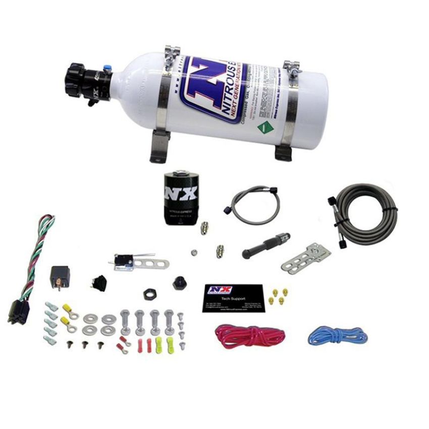 Nitrous Express 21000-05 DRY EFI SINGLE NOZZLE SYSTEM (35-150HP) LESS BOTTLE