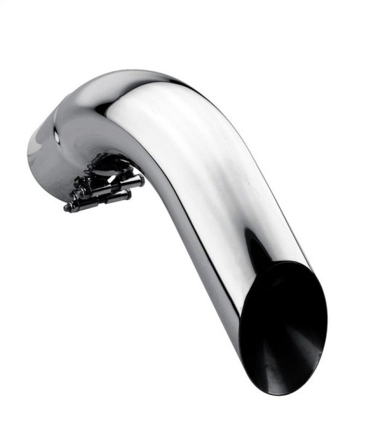 Gibson Performance Exhaust 210002 Turn Down Tip; Clamp-On