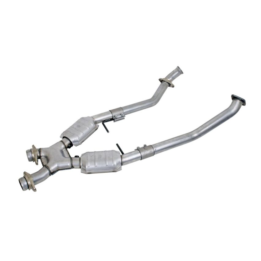 BBK Performance Parts 1666 1996-1998 MUSTANG GT 2.5 FULL X PIPE W/CONVERTERS