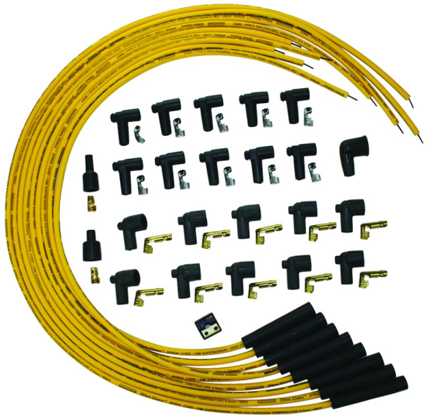 MOROSO MOR73216 Blue Max Ignition Wire Set - Yellow