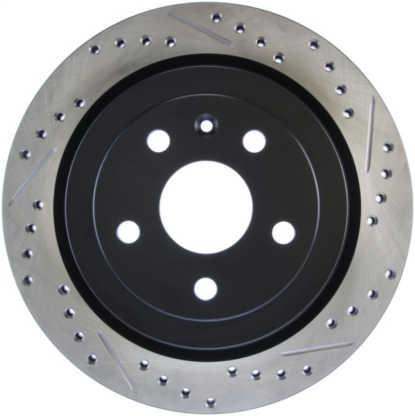 Stoptech 127.62105L Slotted & Drilled Sport Brake Rotor