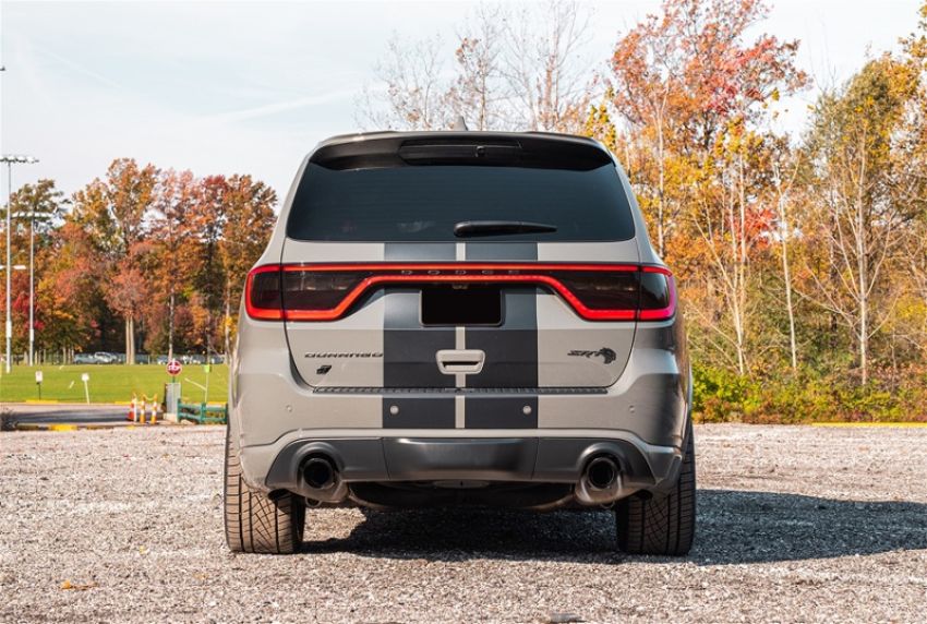 CORSA Performance 21196BLK Corsa 2021-2024 Dodge Durango SRT Hellcat Cat-Back 2.75in Dual Rear Exit Xtreme 4.5in Black PVDTips