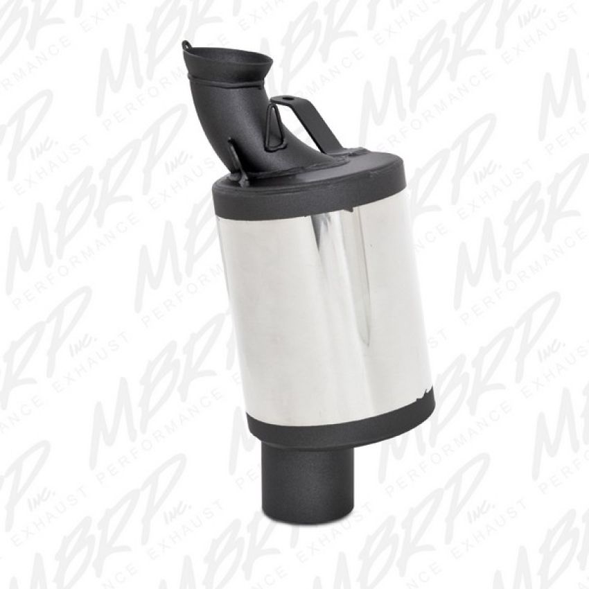 MBRP Exhaust 2115309 Trail Muffler; Bolt-on Design; Packed Muffler.