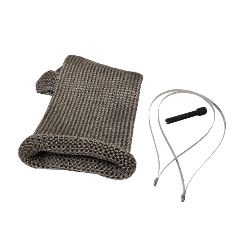 Design Engineering 10038 Titanium Knit Sleeve Kit Tan 4in x 12in Includes Ties & Tool