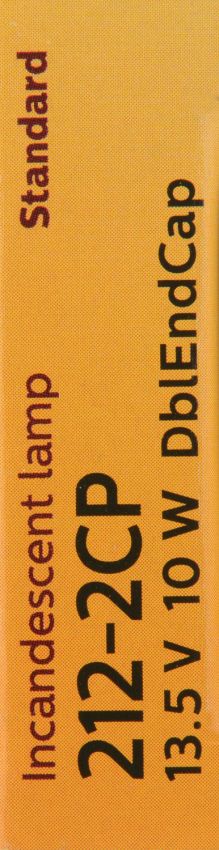 Philips 212-2CP Philips Standard Miniature 212-2 Pack of 10