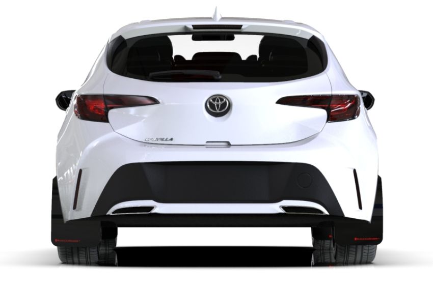 Rally Armor MF67-UR-WH/RD White Mud Flap/Red Logo