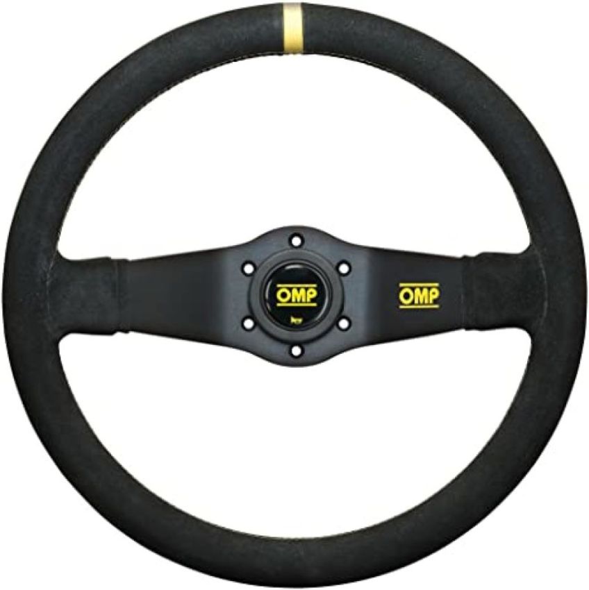 OMP RACING, INC. OMPOD0-1951-071 Rally Steering Wheel Black