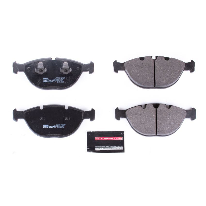 PowerStop ESP0992 EuroStop ECE-R90 Certified Brake Pad Set