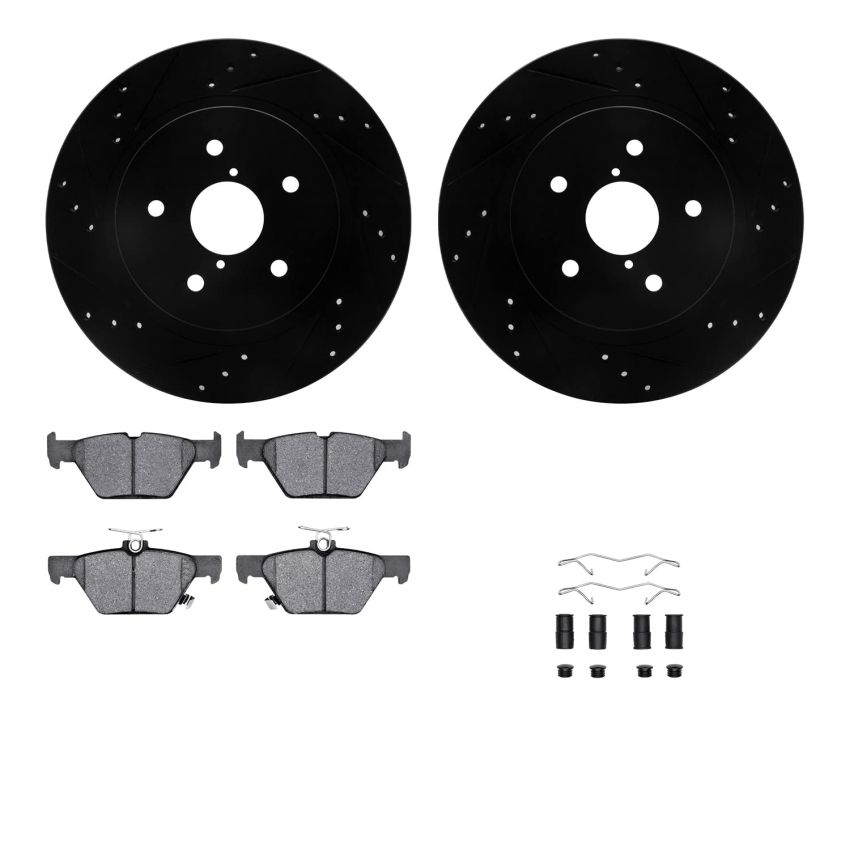 Dynamic Friction 8512-13039 Rotor Kit
