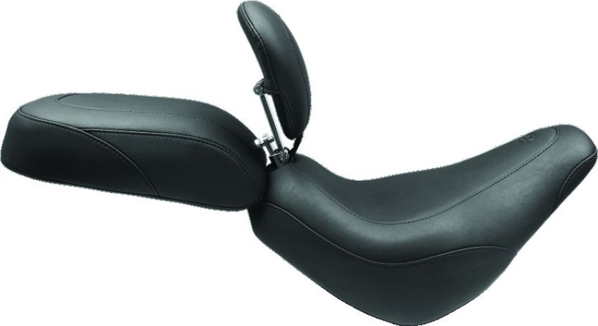 Mustang Motorcycle 83057 Mustang 18-21 Harley Breakout Wide Tripper Passenger Seat - Brown