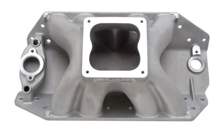 EDELBROCK EDE28001 BBC Victor II Manifold - S/P 9.800 D/H