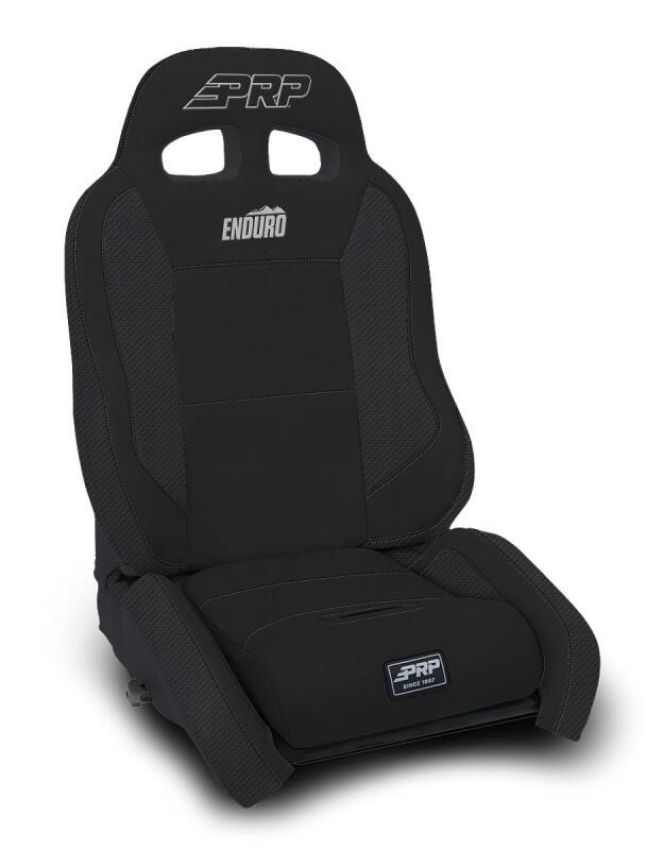PRP Seats A9001045-241 PRP EnduroCrawl Reclining Suspension Seat - Black Suede - Passenger