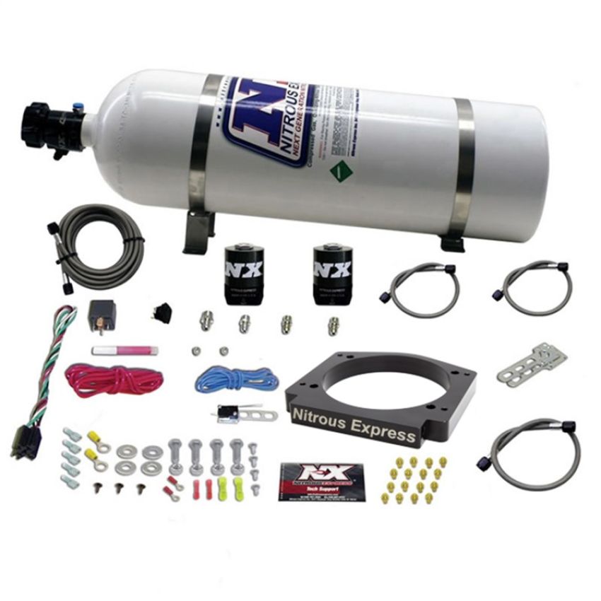 Nitrous Express 20917-15 112mm Adapter Plate System /15Lb Bottle