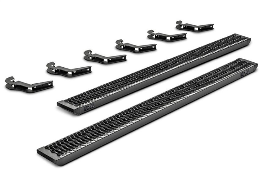 N-Fab GFC11CC-TX Growler Fleet 11-16 Chevy/GMC 2500/3500 (Diesel) Crew Cab - Cab Length - Tex. Black