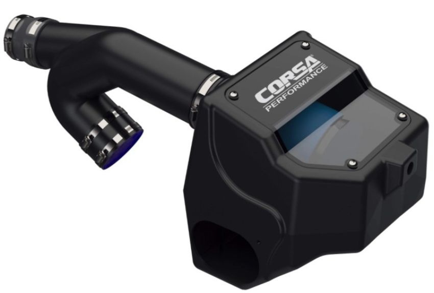 Corsa Performance 498356 Closed Box Air Intake With Donaldson Powercore® Dry Filter