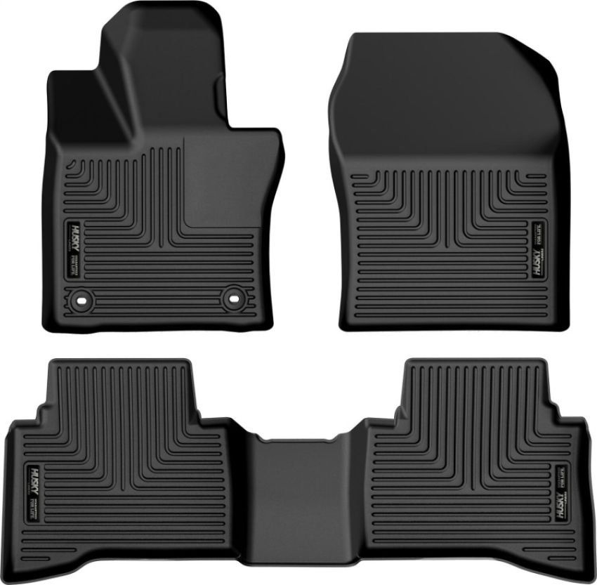 Husky Liners 23 Toyota Prius Weatherbeater Black Front & 2nd Seat Floor Liners
