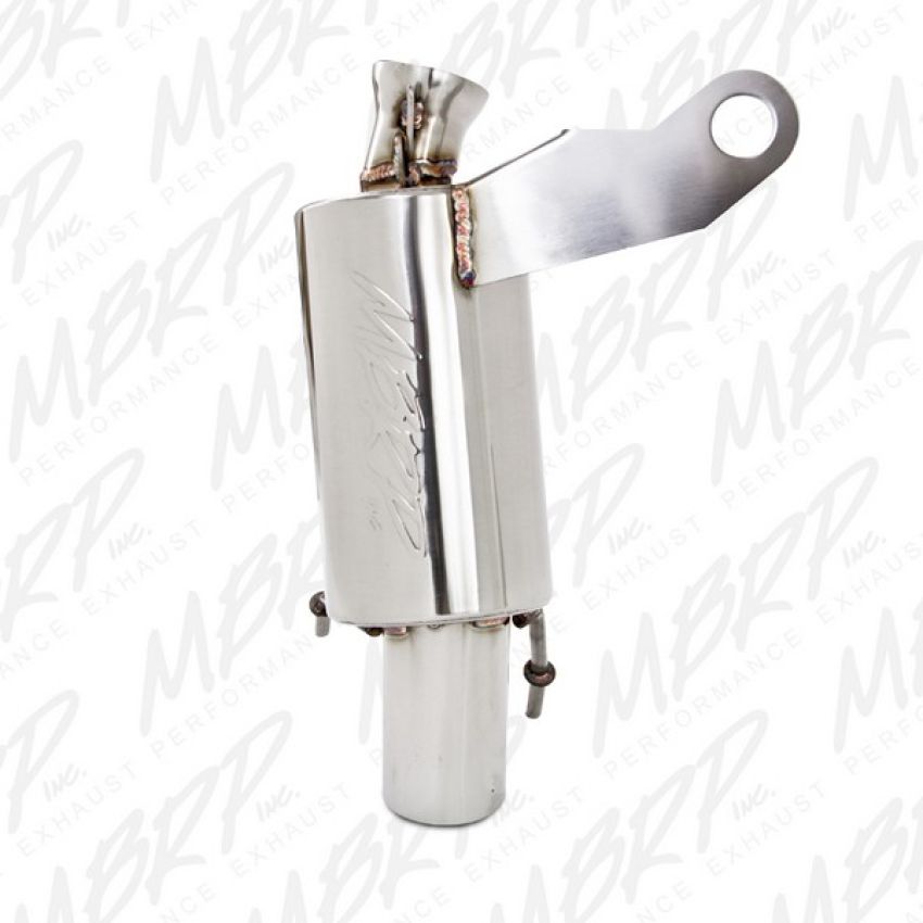 MBRP Exhaust 2180210 Standard Muffler; Bolt-on Design; Packed Muffler.