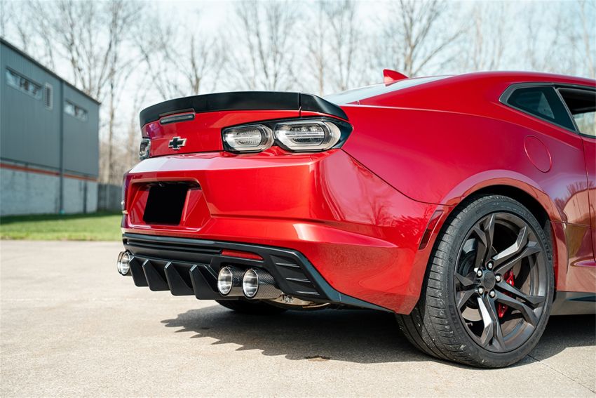 Corsa Performance 21835CF Quad 4.5in. Carbon Fiber Polished Tip Kit