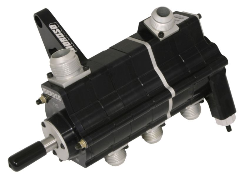 Moroso 22523 Black Series Dragster 3 Stage Dry Sump Oil Pump - Left Side - .875 Pressure
